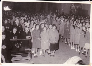 1954-55 Inaug. as. Messa in San Domenico